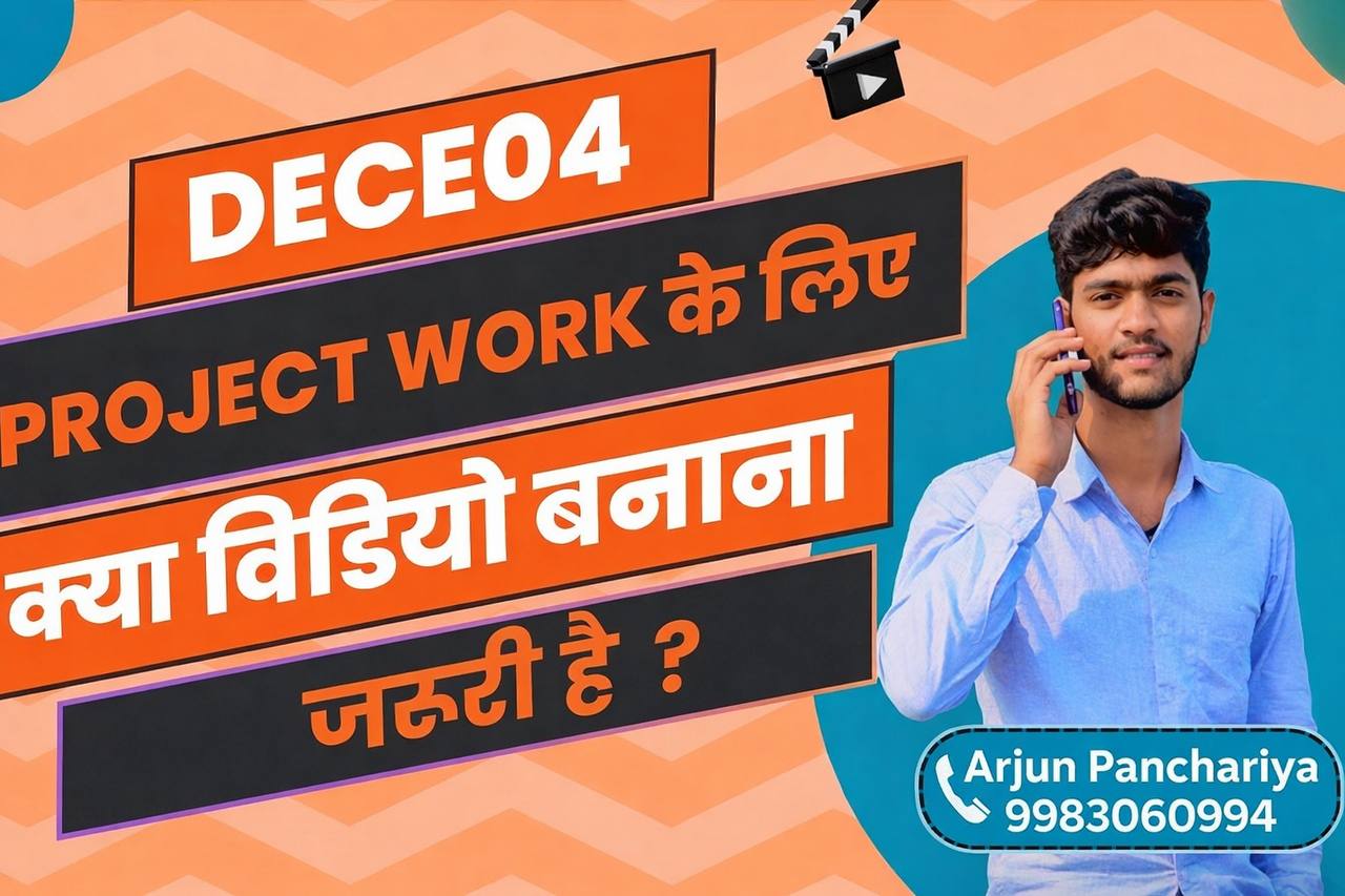 ECCE Course Video Project Guide 2025 – Complete Planning, Recording & Submission Process