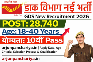 India Post GDS भर्ती 2026: 28,740 पदों पर सीधी मेरिट से चयन, 10वीं पास के लिए सुनहरा अवसर