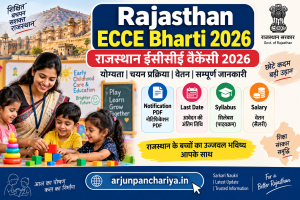 Rajasthan ECCE Bharti 2026: राजस्थान ईसीसीई वैकेंसी, Last Date, Syllabus, Salary और Notification PDF की पूरी जानकारी